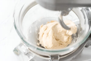 Sourdough cinnamon dough mixing